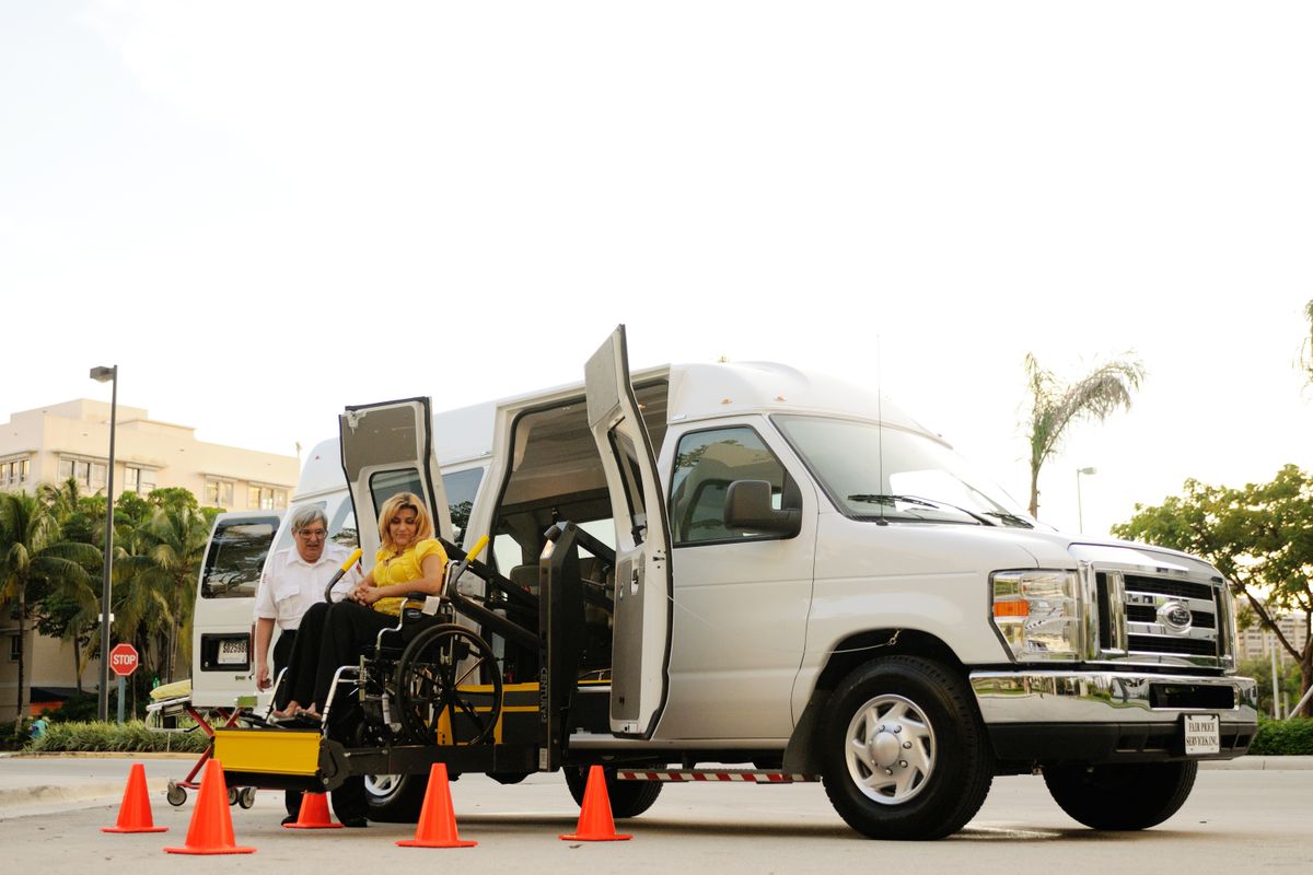 Epic Care Transit wheelchair accessible transportation van